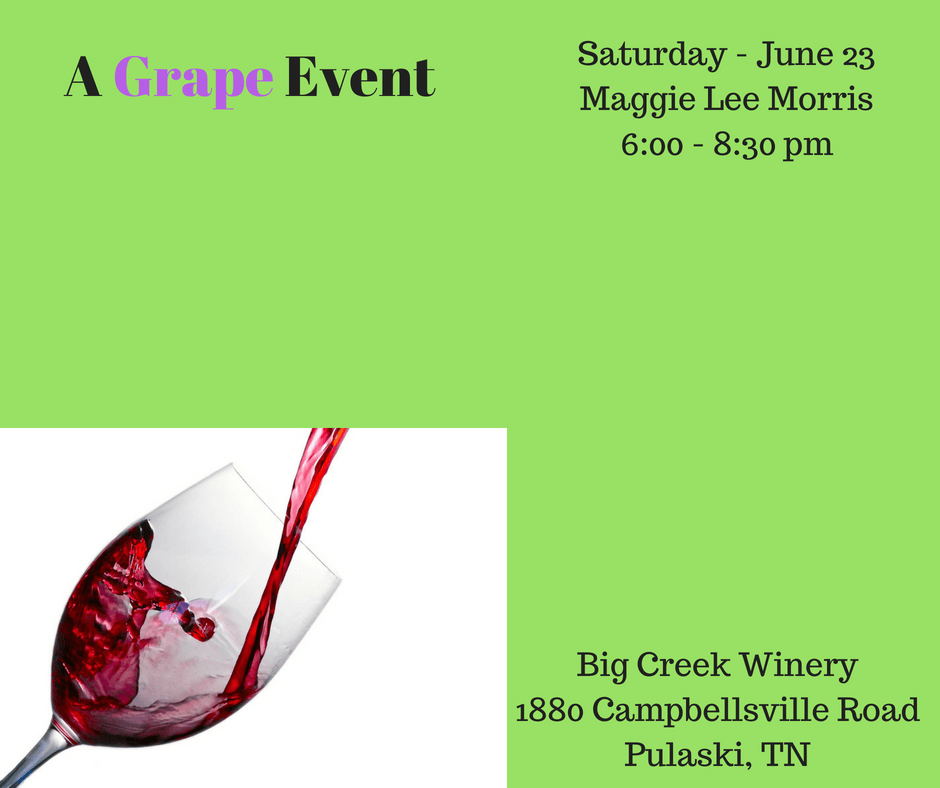 A Grape Event June 23, 2018