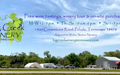 We’re Part of the New Tennessee Wine Trail